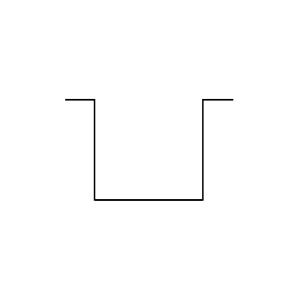 Open Top Tank PID Symbol